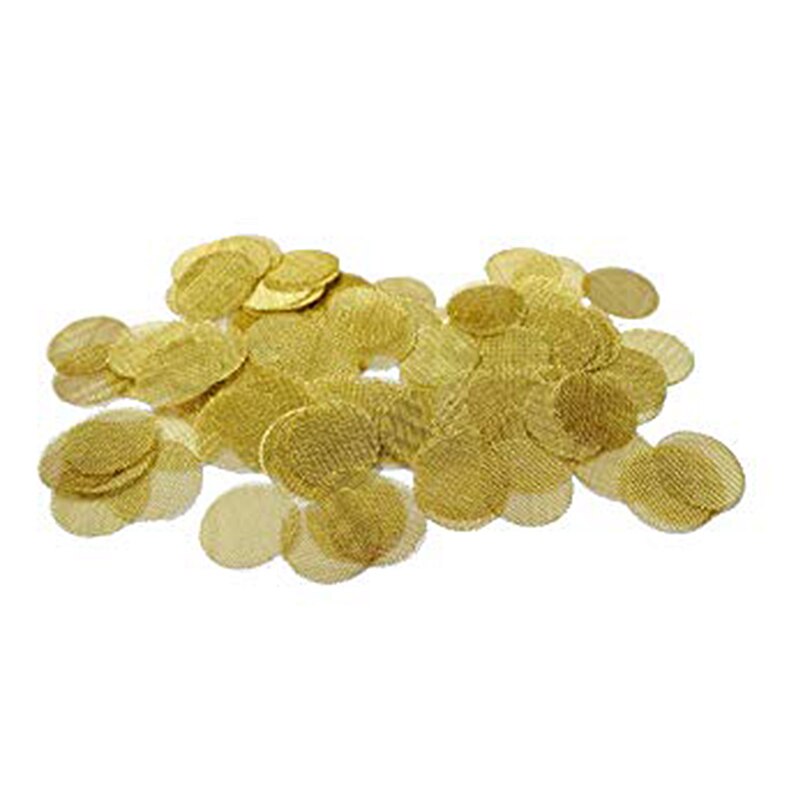 Brass Screens Pipe Screen Filters - 3/4 Inch, 50pcs