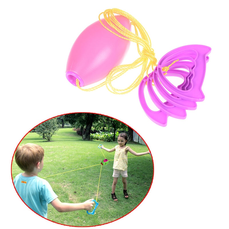 1Pcs Kinderspeelgoed Speed Ballen Door Trekken De Bal Indoor En Outdoor Games Speelgoed