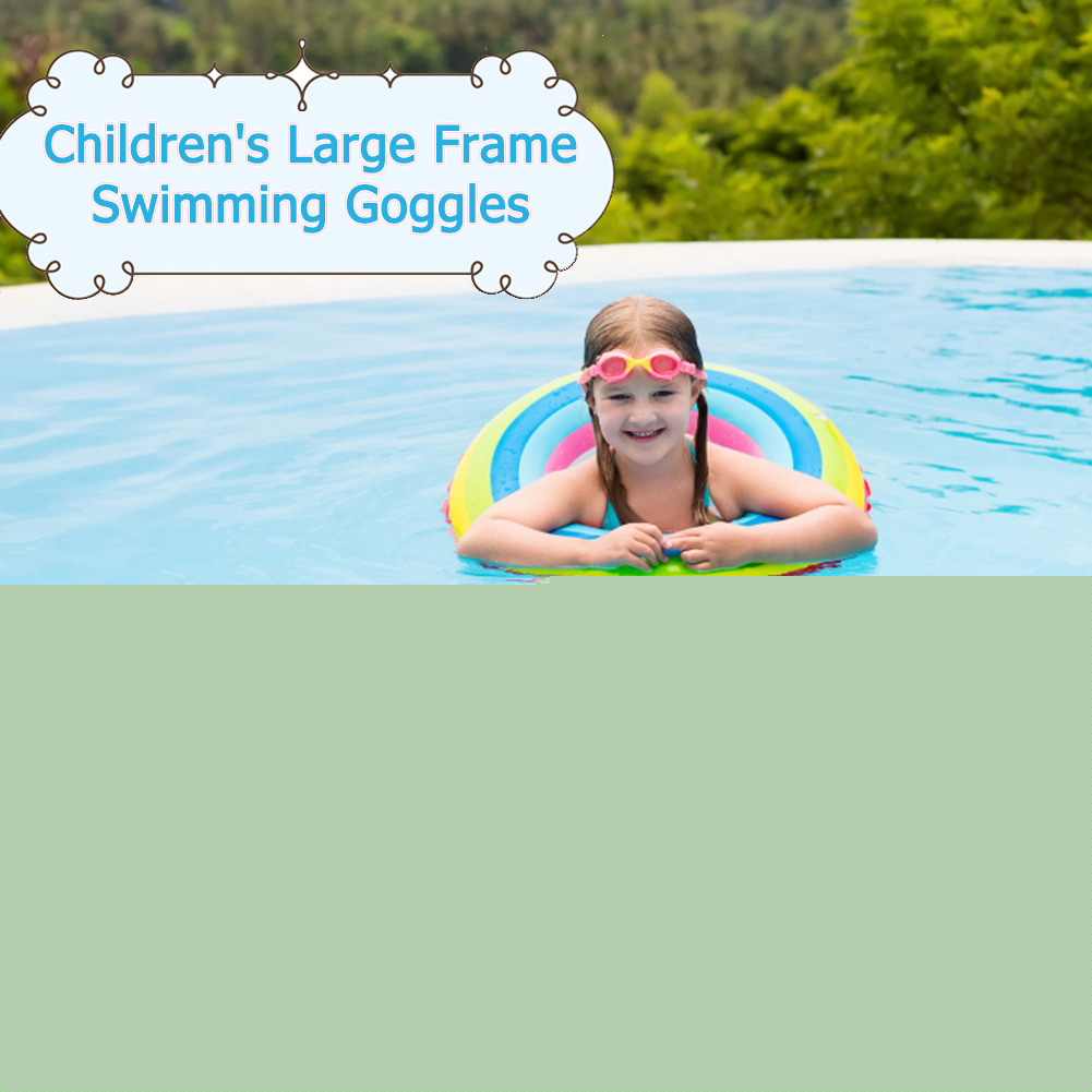 Kleurrijke Verstelbare Kinderen Kids Zwemmen Bril Brillen Waterdichte Hd Siliconen Schild Zwembril Hd Anti-Fog Brillen