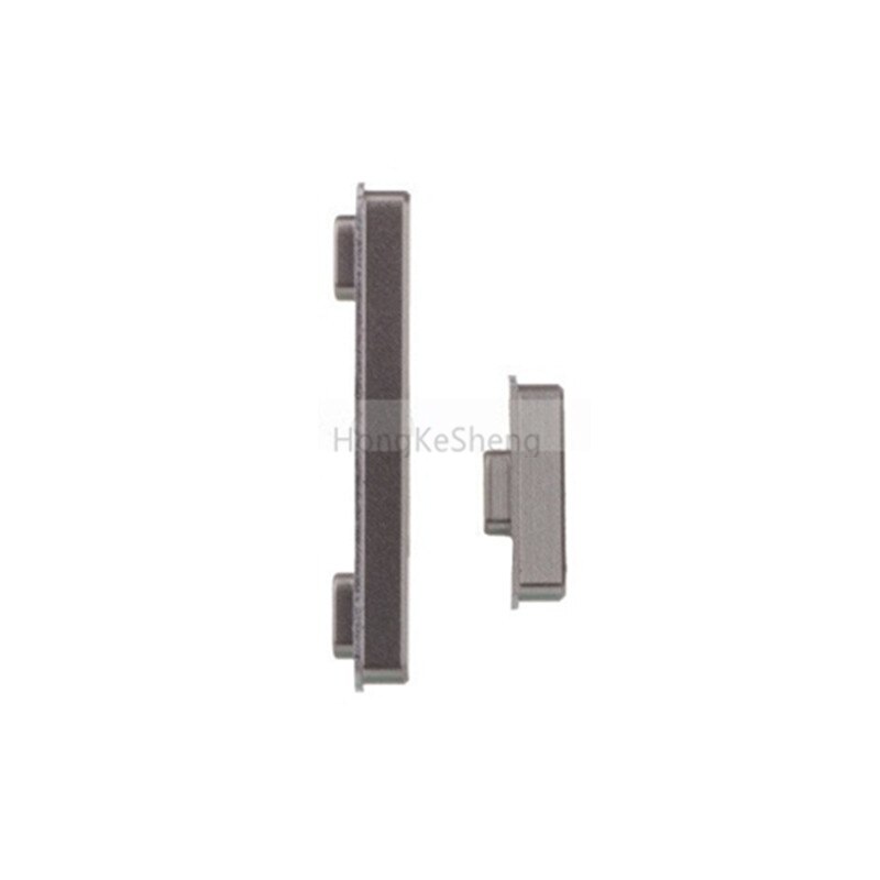 OEM Side Button Volume Button+ Power Butto for Sony Xperia XZ Premium XZP G8142 G8141: Luminous Chrome