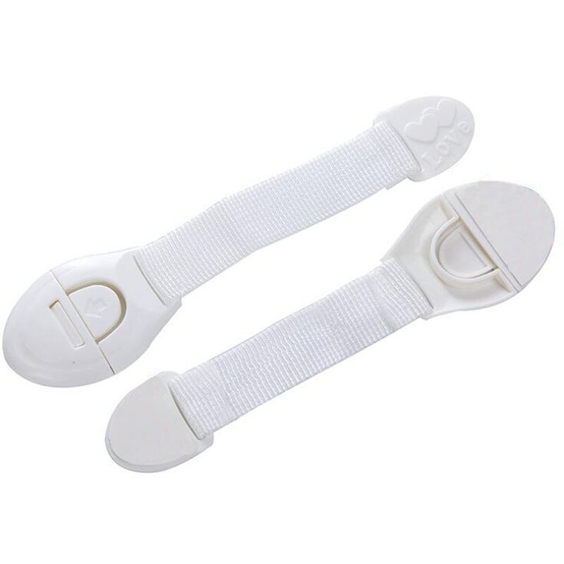 5Pc/Set Safety Drawers Door Locks Plastic Safety Wardrobe Lock Kids Buckle Cabinet Lock Protection From Children on Furniture