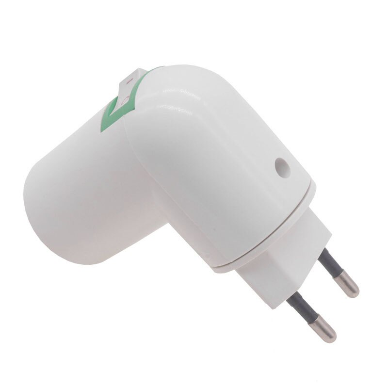 Eu Plug E27 Lamp Base Lamphouder Adapter Converter Socket AC220-230V 360 Graden Gedraaid Met Een Schakelaar Verlichting Accessoires