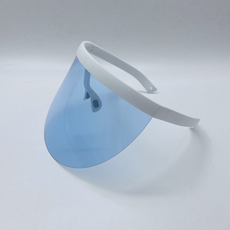 Oversized Exaggerated Visor Wrap Shield Large Mirror Sun Glasses Camping Half Face Shield Guard Protector Face Mask Goggles: 11