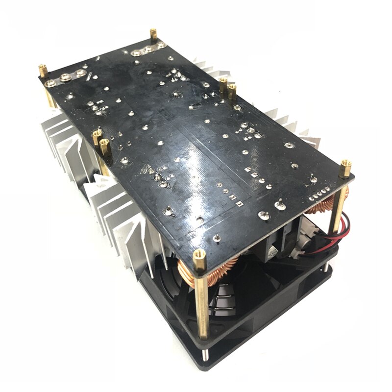 100% 1800w 40a zvs induktionsvarmeplademodul flyback drivervarmer +48v spole+dobbelt blæser med kobberrør
