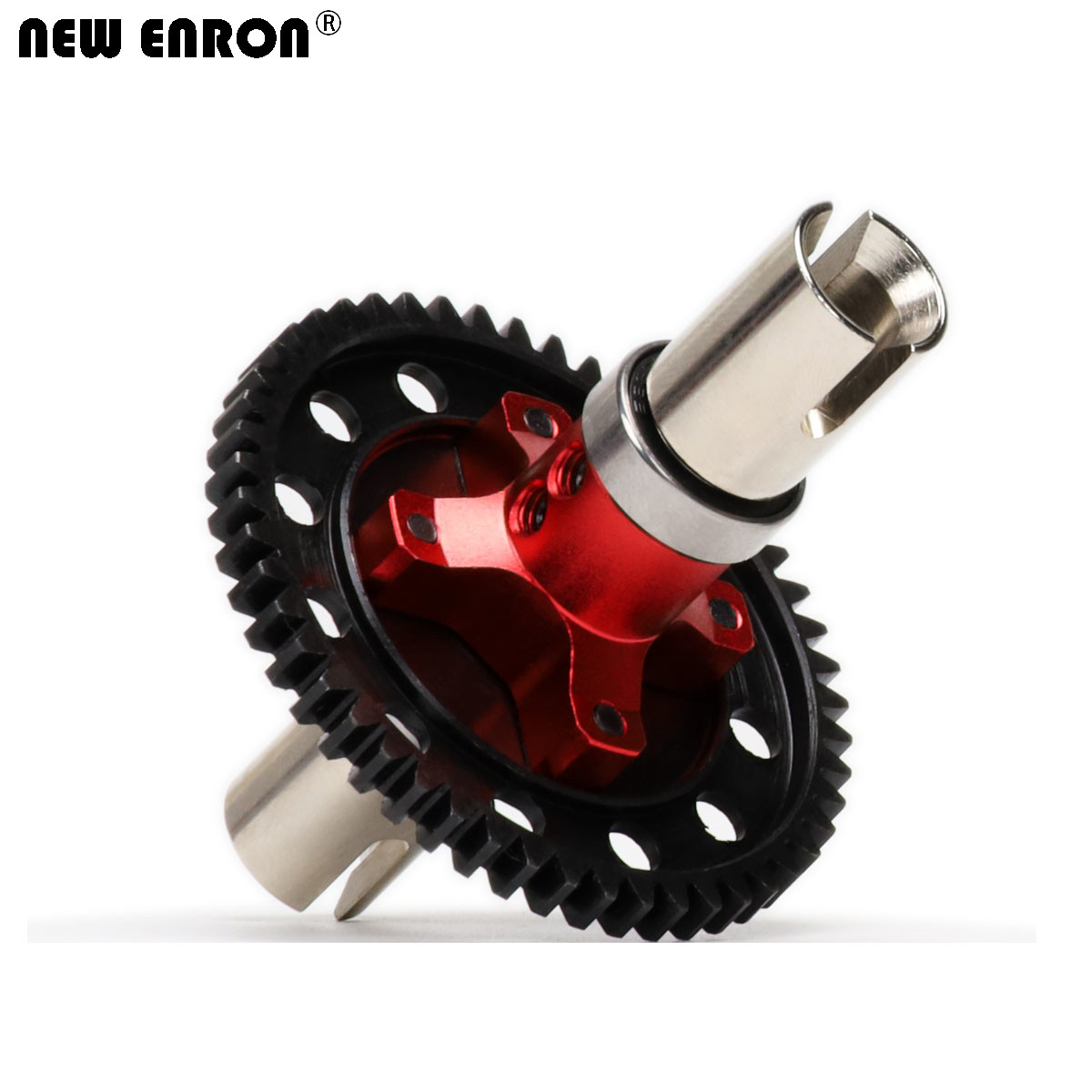 Middenverschil Rechte as 46T/50T/52T Tandwiel gemonteerd ARA 310959 Voor Arrma 6S Mojave Karton Typhon Outcast Talion Notorious: Rood