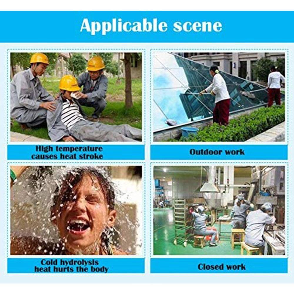 Security Super air conditioning wind jacket fan suit Air Fitted Jacket Conditioning Workwear Outdoor Clothing Cooling Summe A4E3