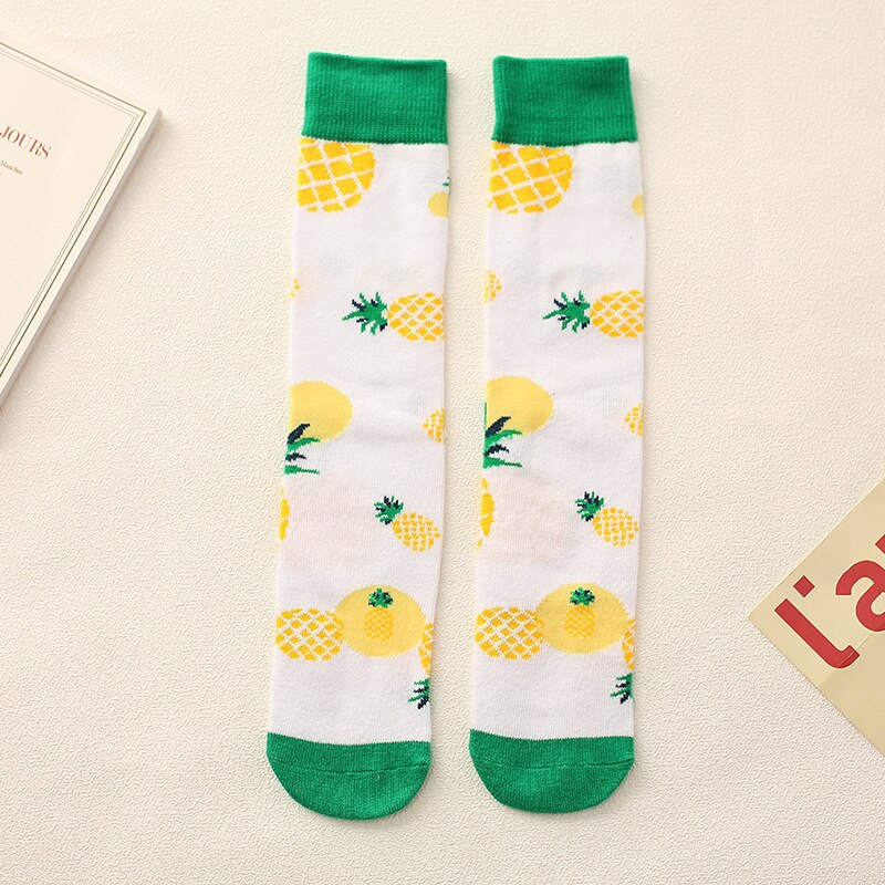 Mädchen Socken 2-12 Jahre Alt Baumwolle Knie Hohe Socken Schöne Lange kinder Knie Socken Kinder Mädchen Todder baby Socken