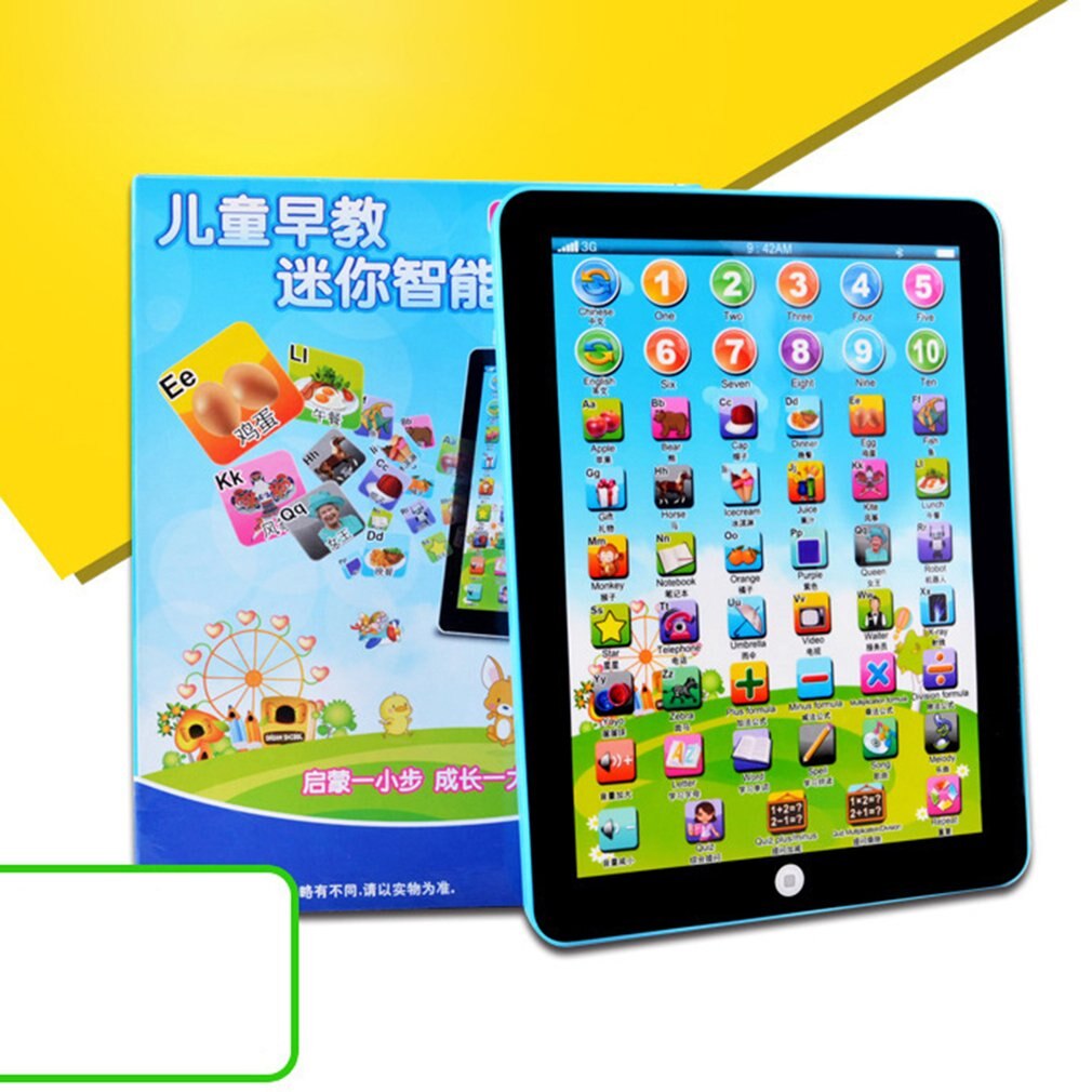 Vroege kindertijd leren engels machine computer leermachine tablet speelgoed voor kinderen die taal leren