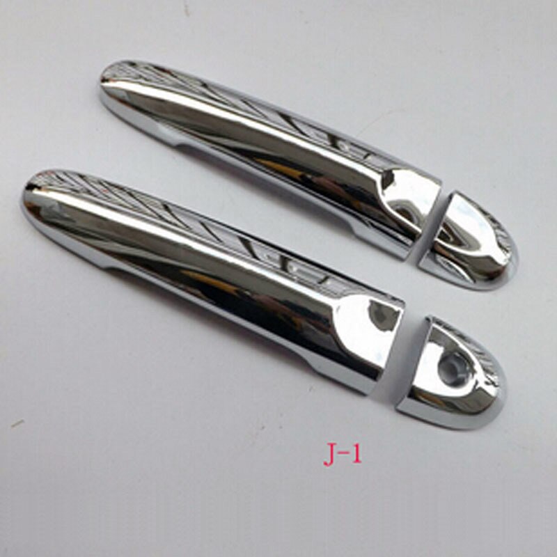 for Nissan Juke ABS Chrome Door Handle Cover Door Handle Car Accessories 4 Pcs: J-1