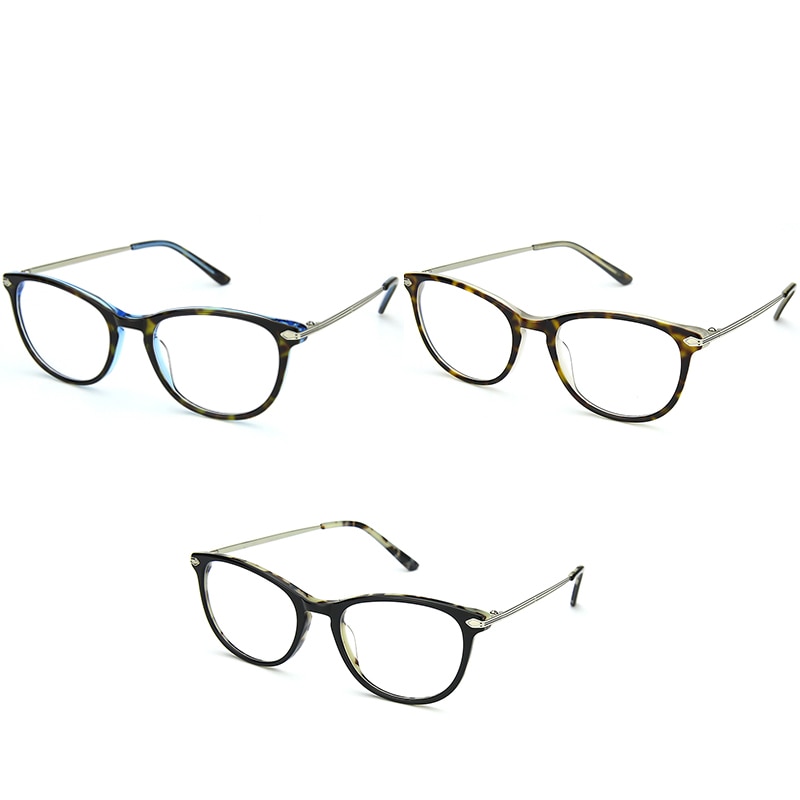 Zenottic retro acetaat brilmontuur voor dames, bril op sterkte, mannelijke nerd, bijziendheid, optische bril met heldere lenzen, brillen