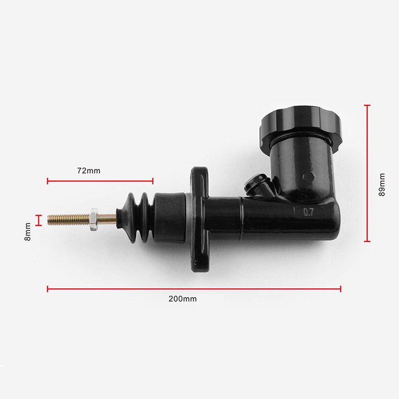 Motorcycle Hydraulic Clutch Master Cylinder Rod Brake Pump For Dirt Pit Bike ATV Quad Scooter