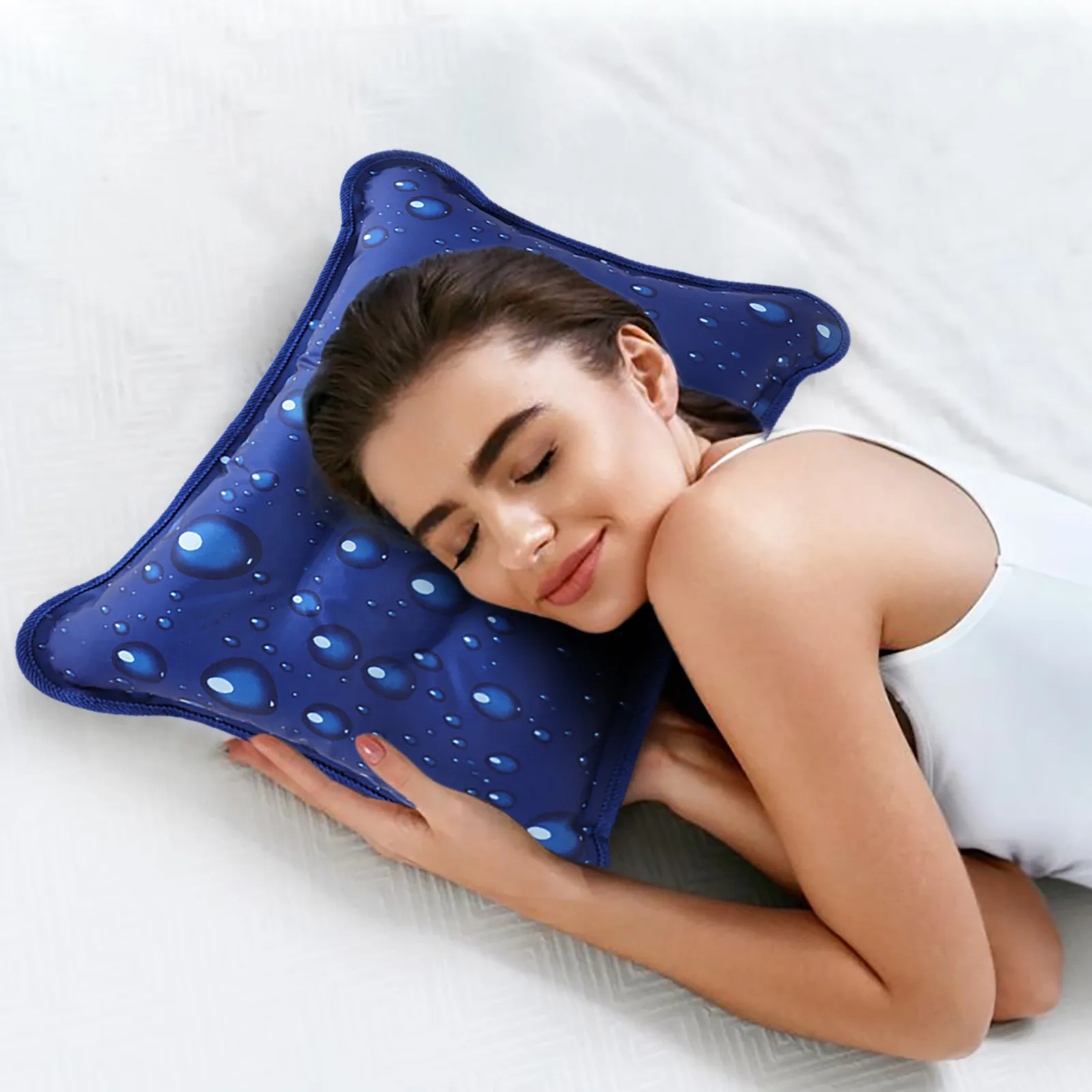 Cuscino per l'acqua di raffreddamento estivo cuscino per dormire tappetino per sollievo muscolare cuscino rinfrescante cuscino per ghiaccio massaggiatore biancheria da letto cuscino per dormire