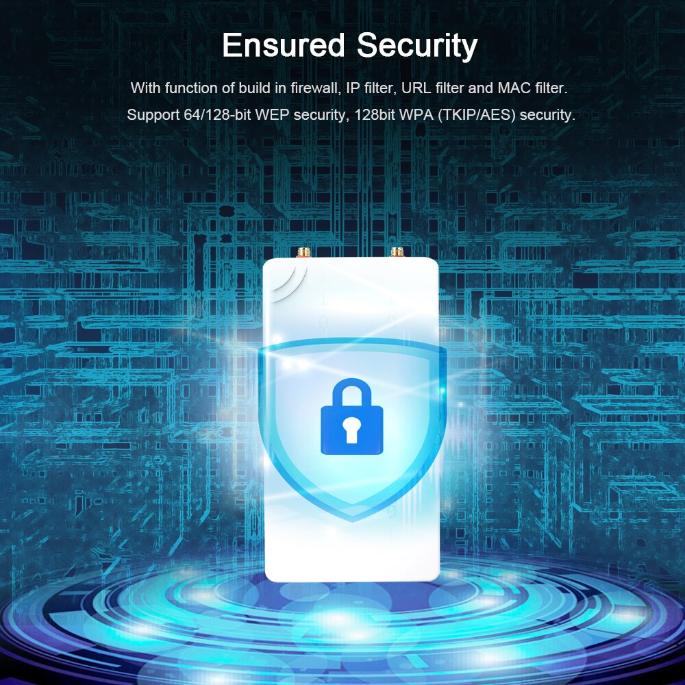 300Mbps Wireless WiFi Signal Extender Network Antenna Signal Amplifier 802.11n/b/g Signal Booster High Power 2.4GHz Outdoors