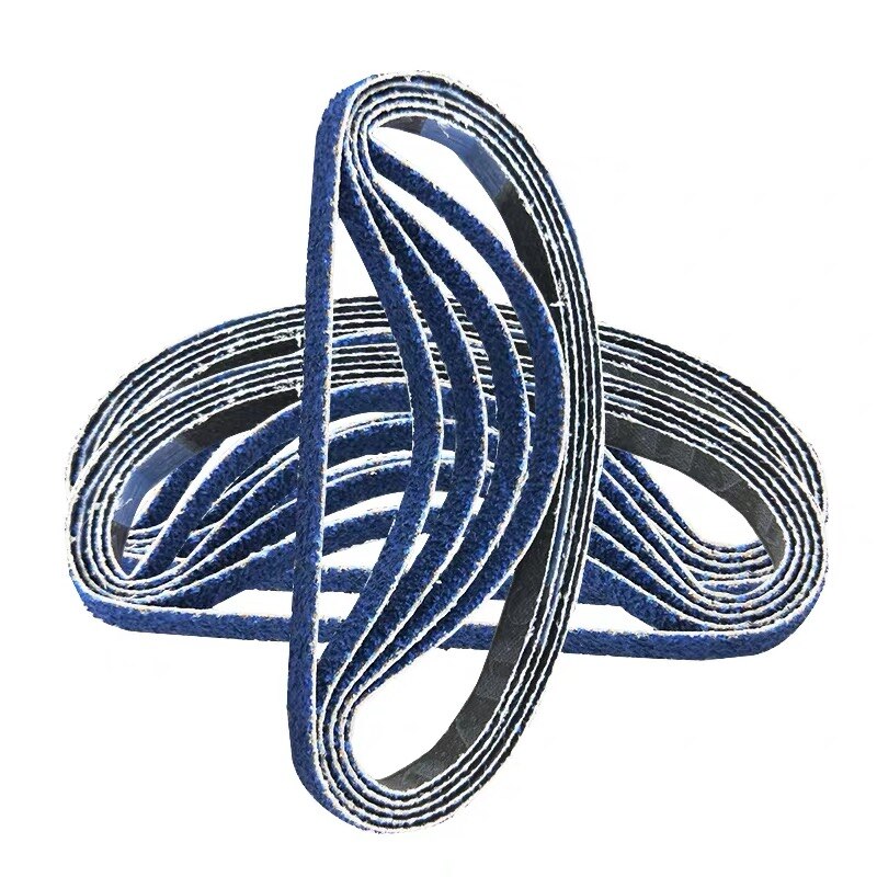 Zirkonium korund 330*10 metal ring sander ring blå rustfrit stål polering wiredrawing bælte polering bælte
