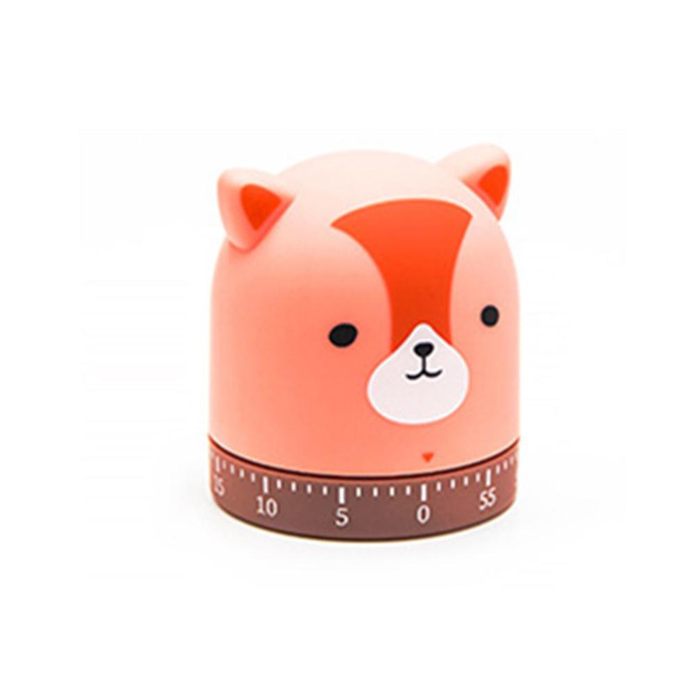 360 Degree Rotating Cat And Dog Time Timer Mechanical Winding 60 Minutes Timer Indoor And Outdoor Universal Timer: fox