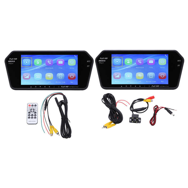 Reversing Monitor Backup Camera Monitor Bluetooth for Trucks for Cars for SUVs