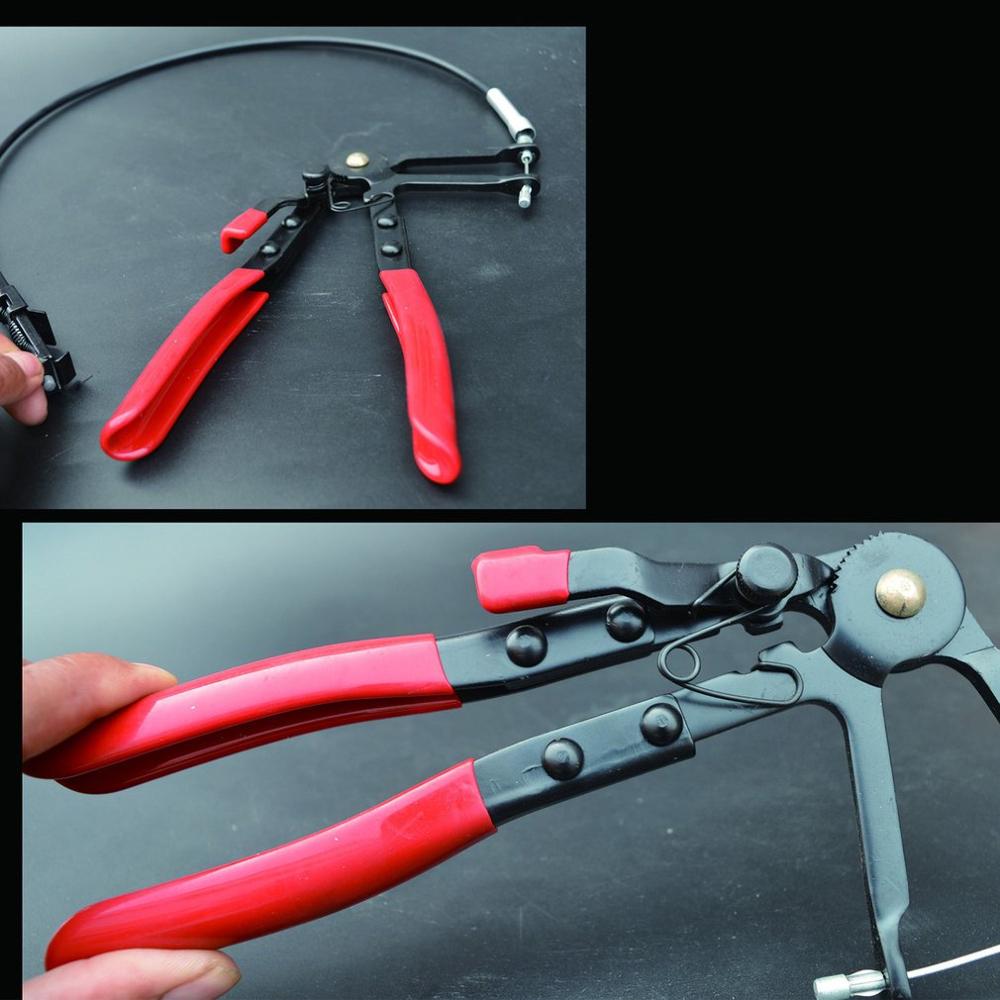 Auto Hose Clamp Pliers Car Water Pipe Hose Removal Tool Flat Band Ring Type Hose Clip Clamp Pliers Hand Tool