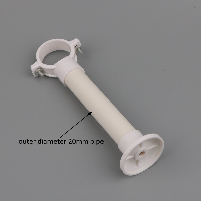 5pcs 20mm 25mm 32mm 40mm PVC Water Pipe Clamp PVC Pipe Support PPR Pipe Bracket Garden irrigation Connector Hard Tube Clamp