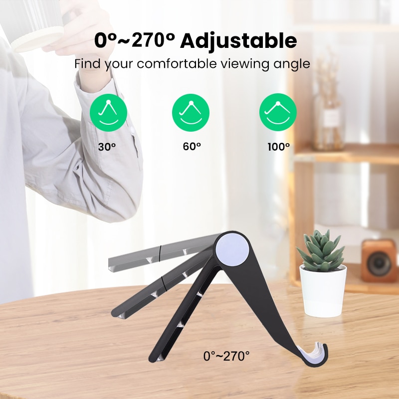 Orendil Phone Holder Stand Mobile Smartphone Support Tablet Stand for iPhone Desk Portable Mobile Holder Cell Phone Holder Stand