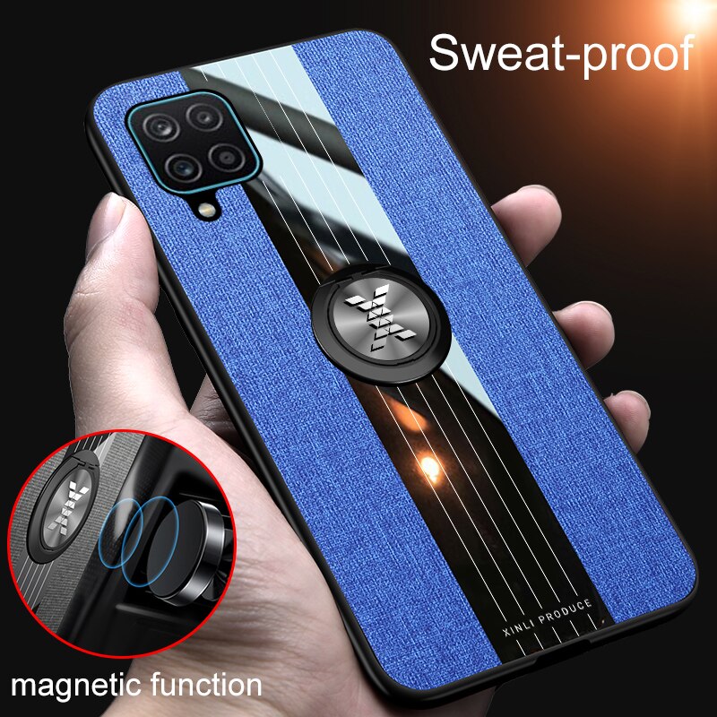 Funda de silicona híbrida + TPU para Samsung Galaxy A12, A12, A125F, A125