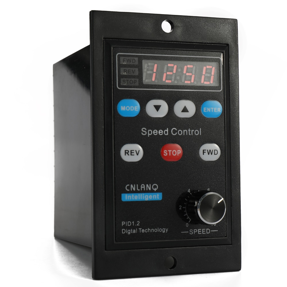 220V AC Motor Speed Controller LED Motor Speed Regulator Controller With Soft Start Function For 400W Micro Power Gear Motor