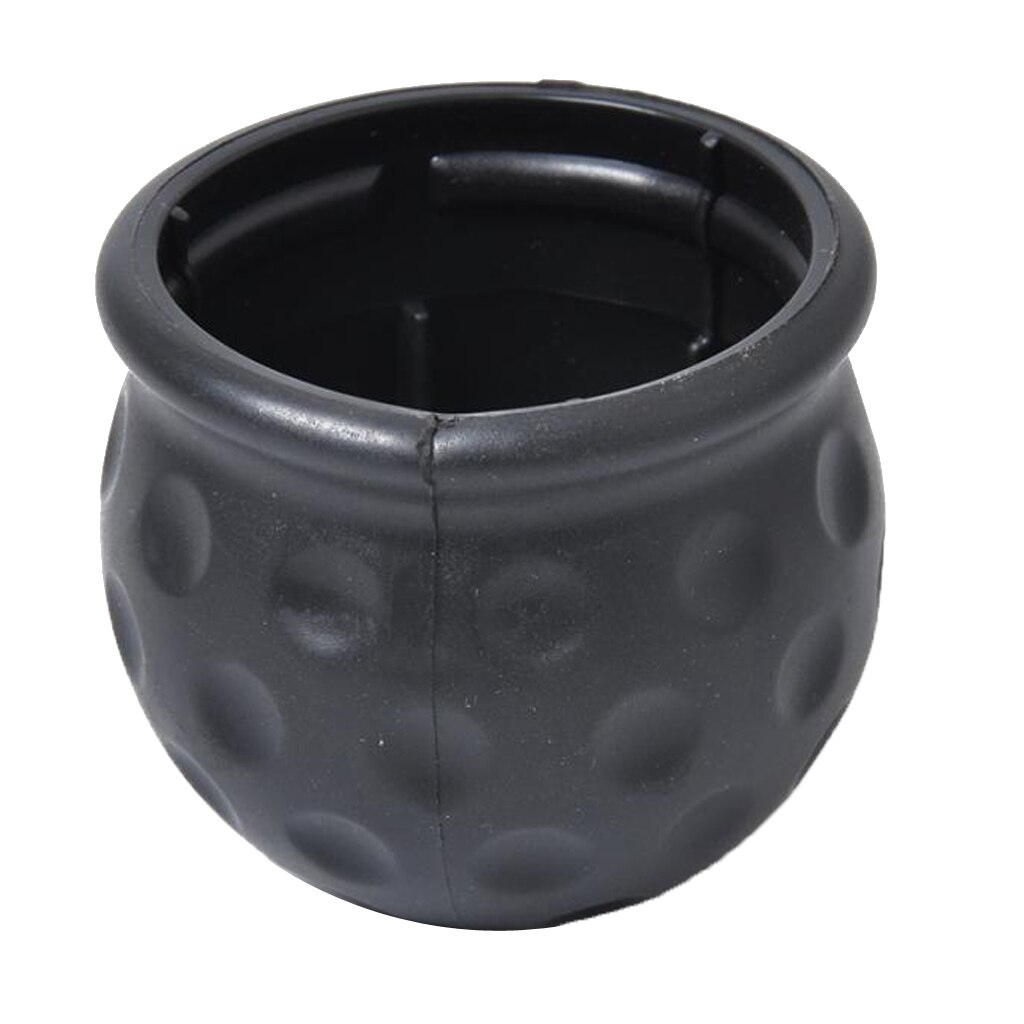 3 st 50mm svart plast + gummi drag kulkoppling cap täcka bil van trailer
