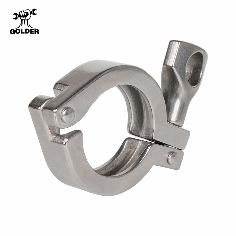 1/2“ 3/4” 1”1.5" 2" 2.5" 3"Tri Clamp Ferrule 25.4/50.5/91mm O/D 304 Stainless Steel Tri Clover Sanitary Fitting for home Brewing