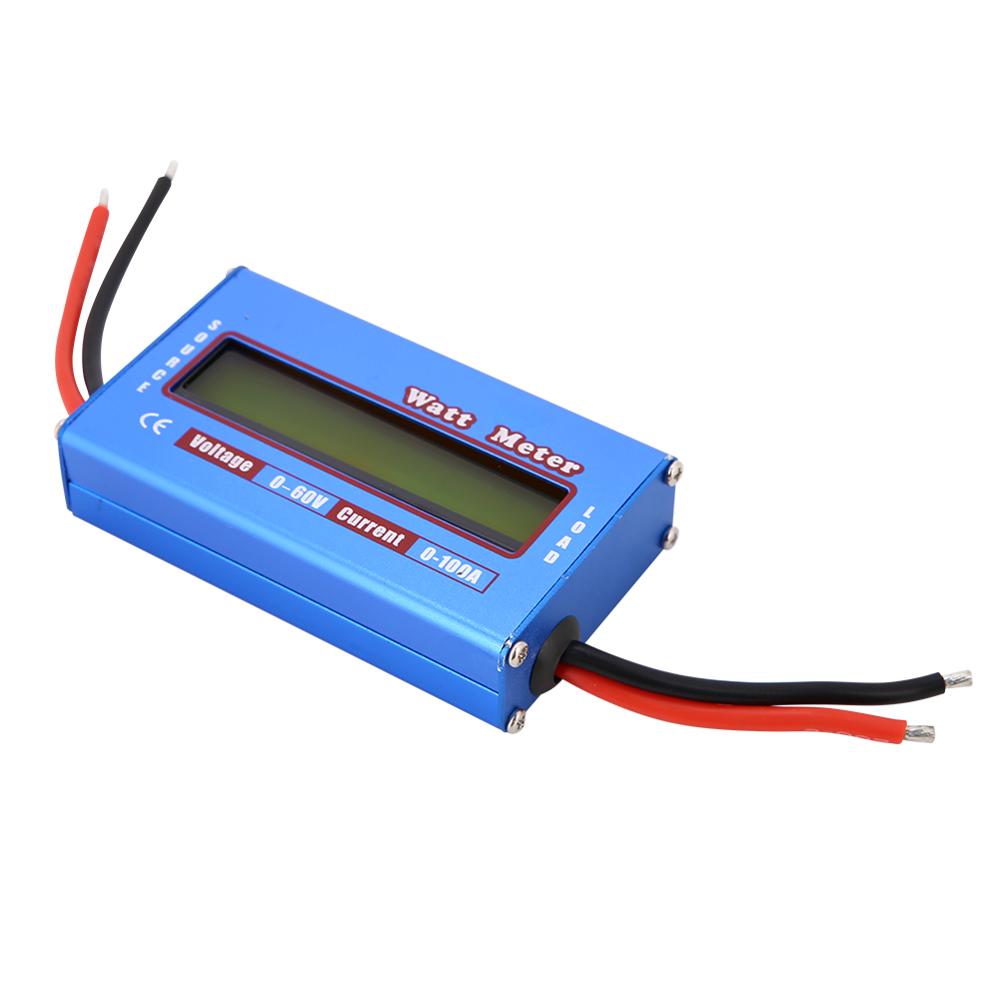Digitale Watt Meter Hoge Nauwkeurigheid Power Analyzer Dc 60V 100A Rc Wattmeter Balance Spanning Batterij Checker W/backlight Lcd-scherm