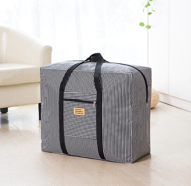 Duża pojemność kobiety mężczyźni torba podróżna do noszenia w dłoni wodoodporna Oxford bolsa plegable torby bagażowe Weekend zipper organizador de zapatos: M3