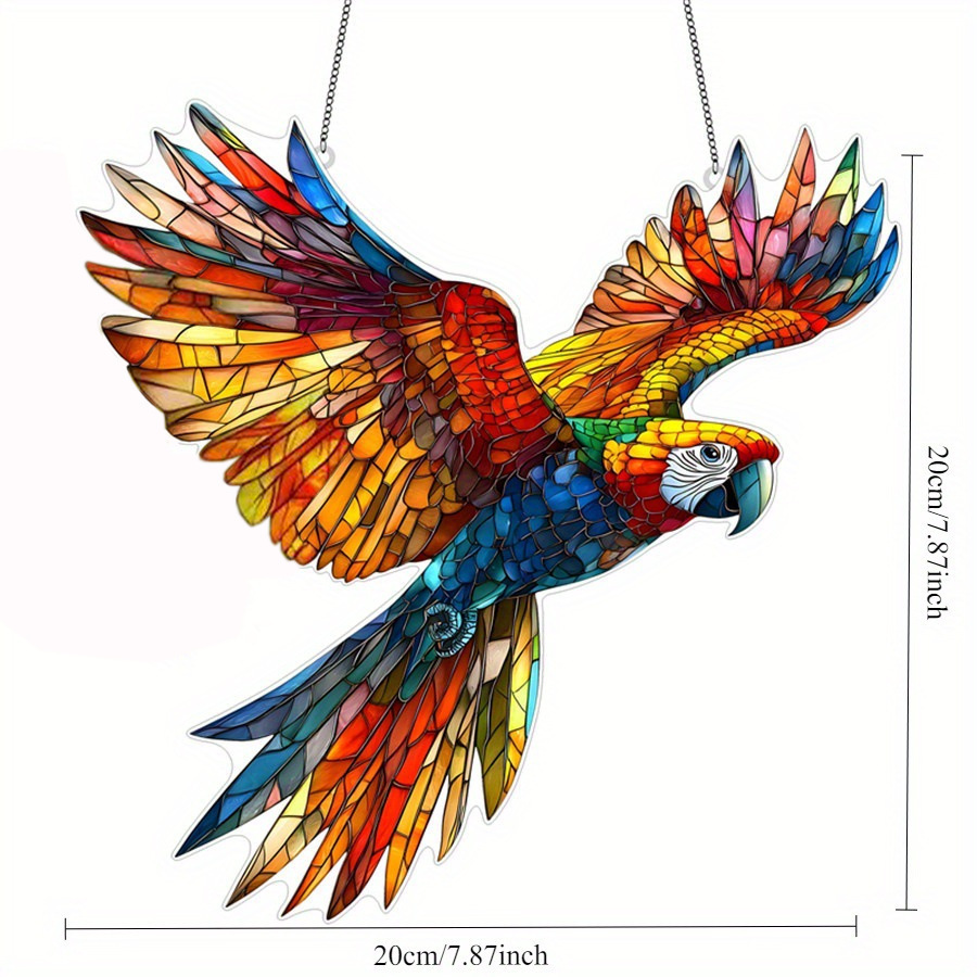 & Diverse Acrylic Sun Catcher Ornaments - For Garden, Courtyard & Unique Home Decor: MINT GREEN