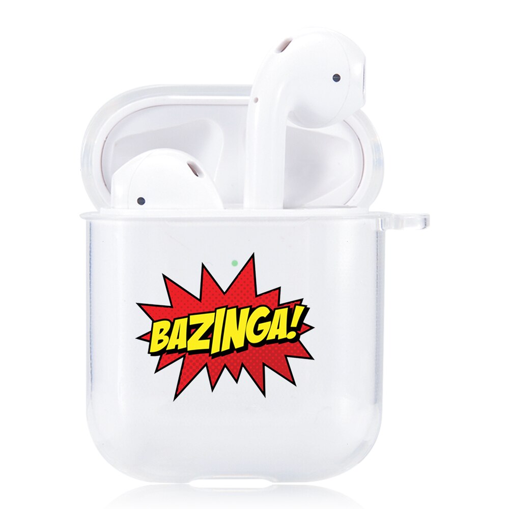 Grappige tv-serie de oerknaltheorie hoesje voor airpods 2 hoesje bluetooth siliconen oplaaddoosje funda voor airpods 2 hoesje airpods 12: 1503003