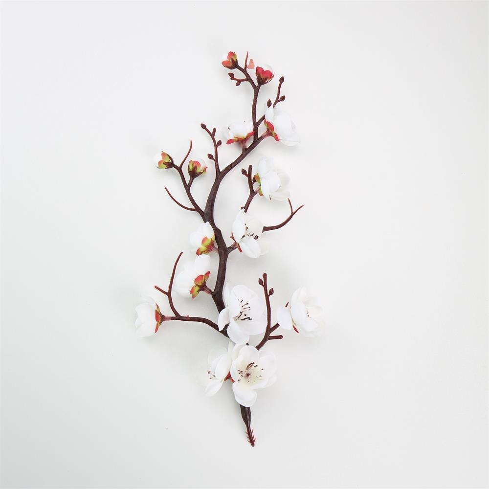 1Pc Kunstmatige Winterseet Bloem Takken Wit Roze Rood Geel Mume Lamei Bloem Voor Kerst Deur Tafel Bloemen Decoratie: Style 11   30cm