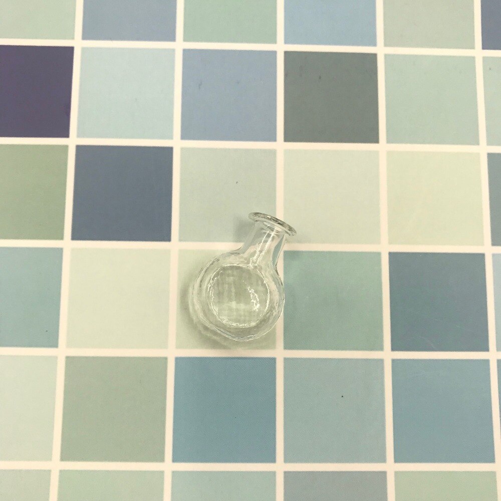 Collier à faire-même bouteilles en liège | Mini bouteilles, verre plat 9 couleurs, pendentifs, pendentif bouteilles pour mariage, bocaux , flacon bijoux à la 50 pièces: clear