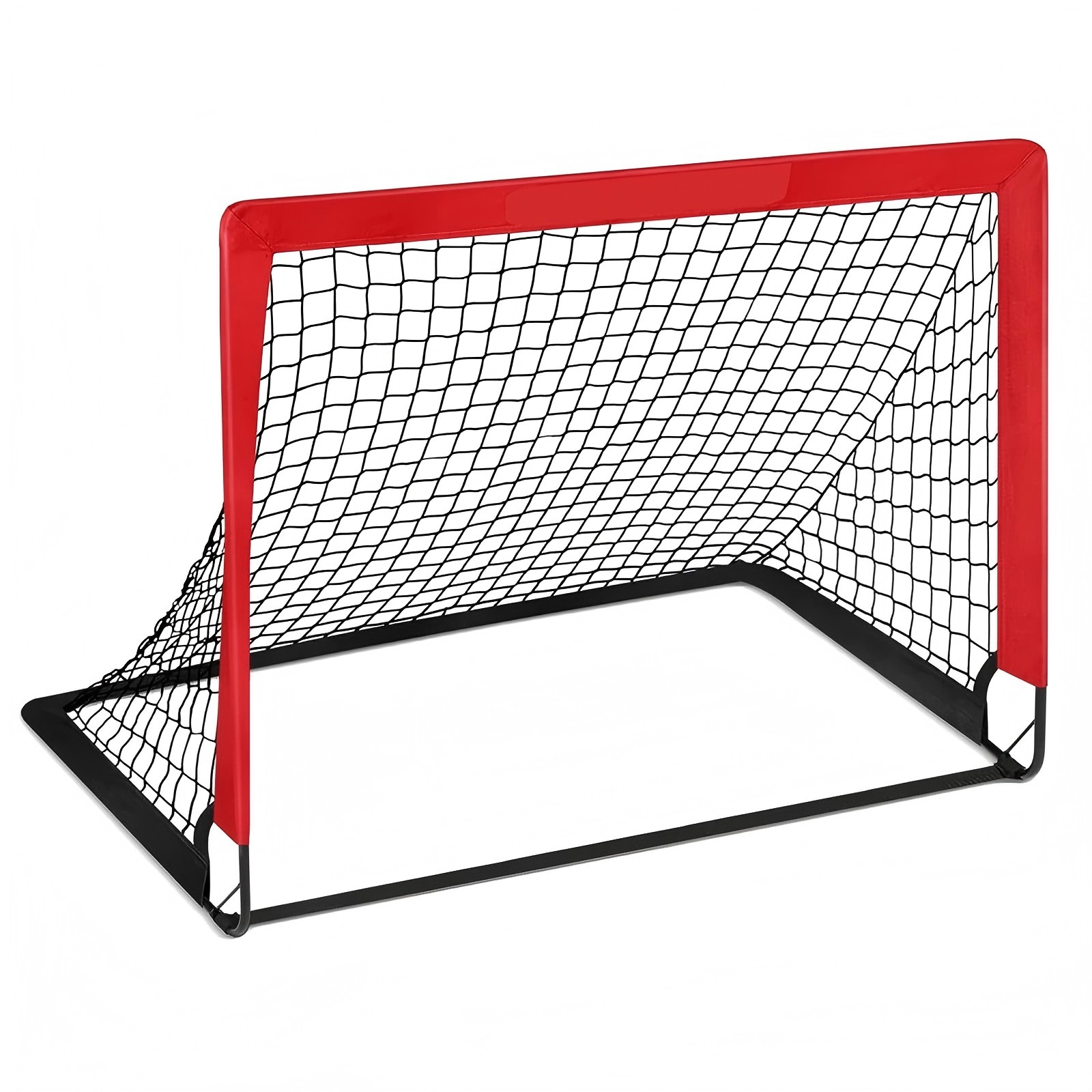 Tragbare Fußballtore für Höhle Hinterhof, faltbares Handys Schulungen-Fußballnetz für freundlicher, Fußballtor für drinnen und draußen, Pop-hoch-Fußballtore: verrotten