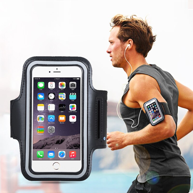 Brassard pour iPhone XR étui sport en cours d'exécution Fitness support pour téléphone pour iPhone X/XS MAX coque de téléphone sous la main