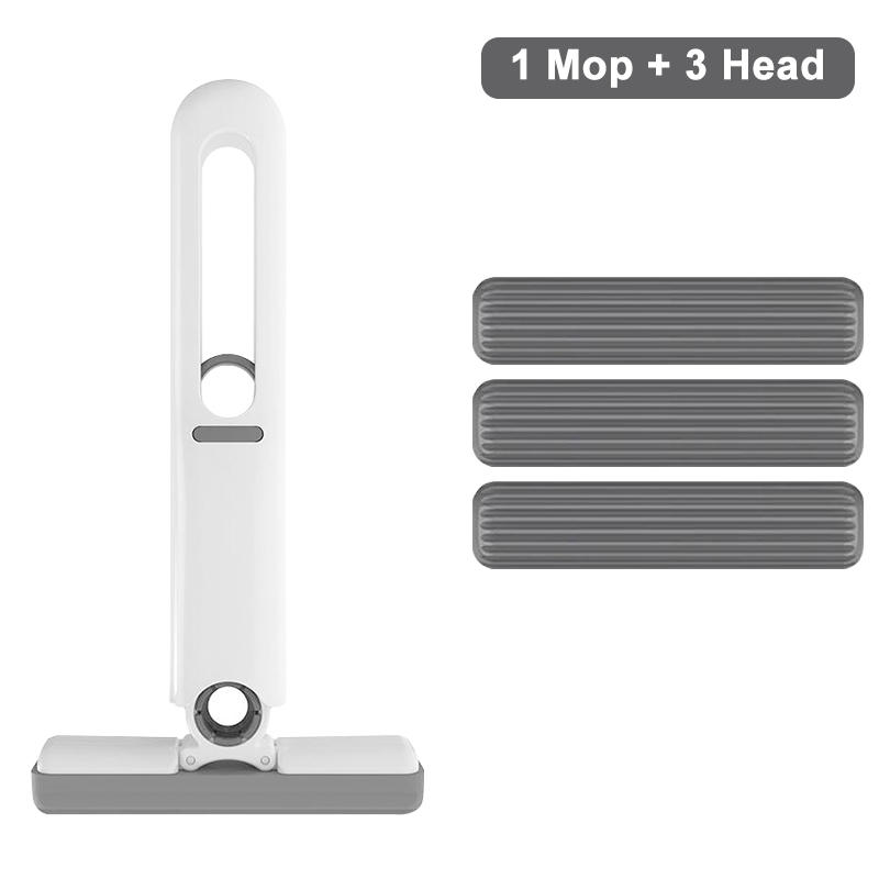 Mini Handheld Spons Mop Opvouwbare Huishoudelijke Reinigingsmop Desktop Car Cleaning Tool Multifunctioneel Nat en Droog Gebruik Spons Mop: Roze