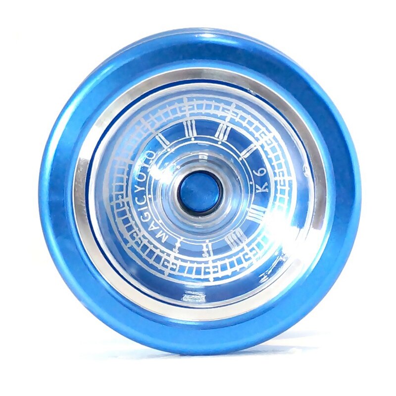 MAGICYOYO-juguetes profesionales con cuerdas de Yoyo, juguetes de Yoyo K6 de los santos bronce, rodamiento de Metal