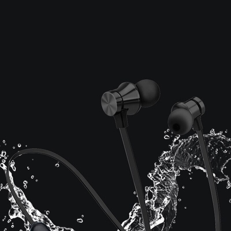 Wireless Bluetooth Headset, Magnetic In-Ear Stereo Headset, Neck-Mounted Headset