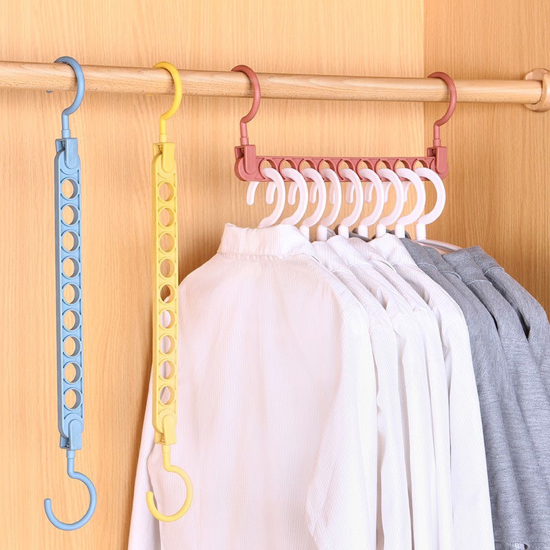 Cintres magiques multi-ports pour vêtements, Support de séchage, en plastique, multifonctions, pour cravates, écharpes, ceinture
