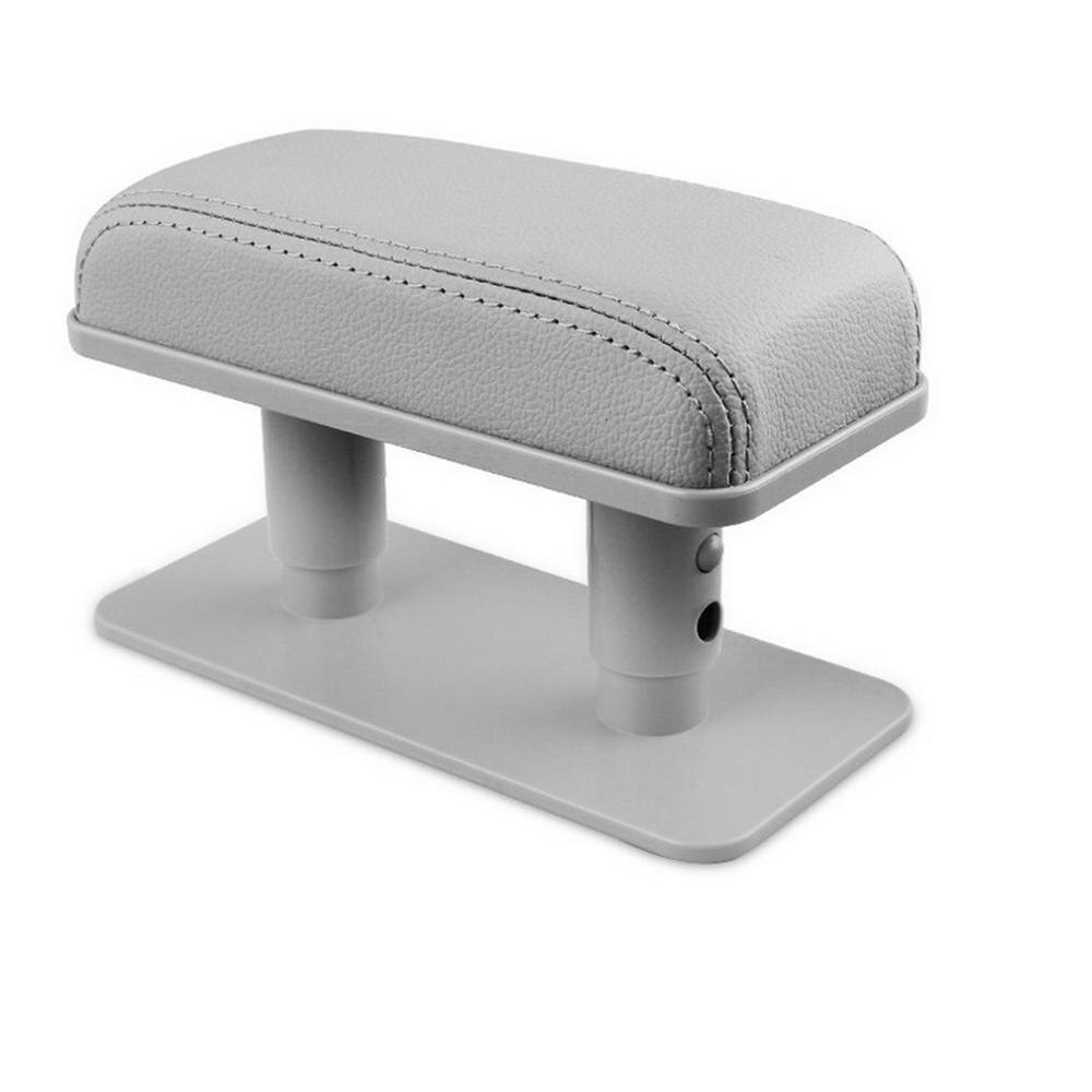 Reposabrazos Universal para coche, soporte para codo izquierdo, apoyabrazos central de cuero, caja ajustable derecha, reposabrazos para puerta antifatiga