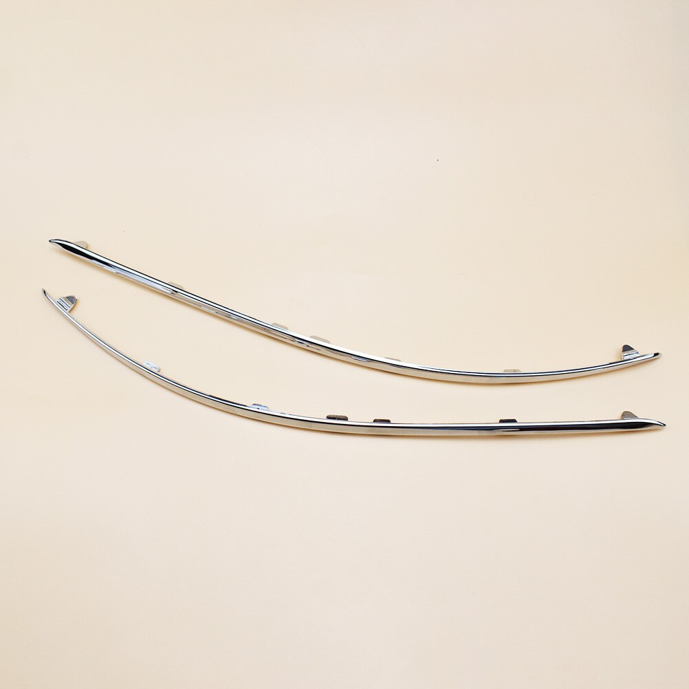 Car Styling Front Bumper Chrome Trim Molding A2048850721 A2048850821 for Mercedes-Benz W204 C300 C350