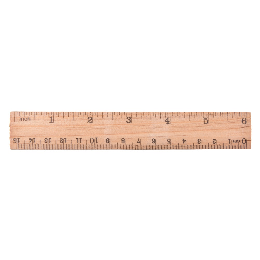 Wooden Ruler Learning&office Stationery Ruler Metric Rule Precision Double Sided Measuring Tool