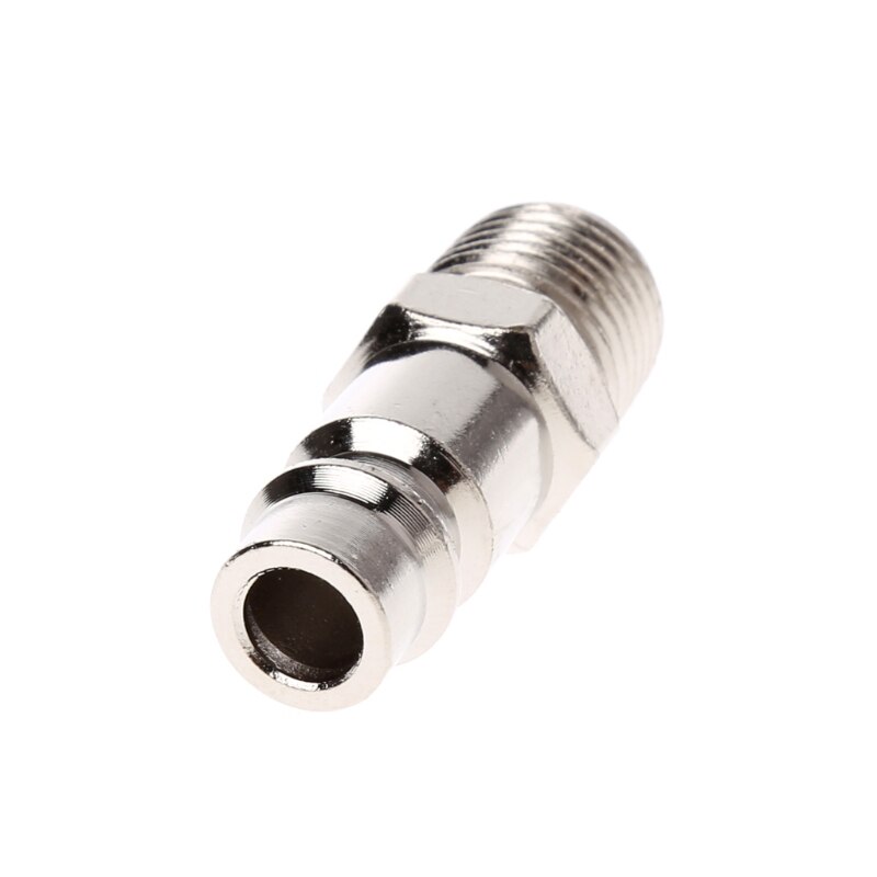 Euro Air Line Hose Fitting Connector Quick Release 1/4 Inch BSP Male Thread C5AC