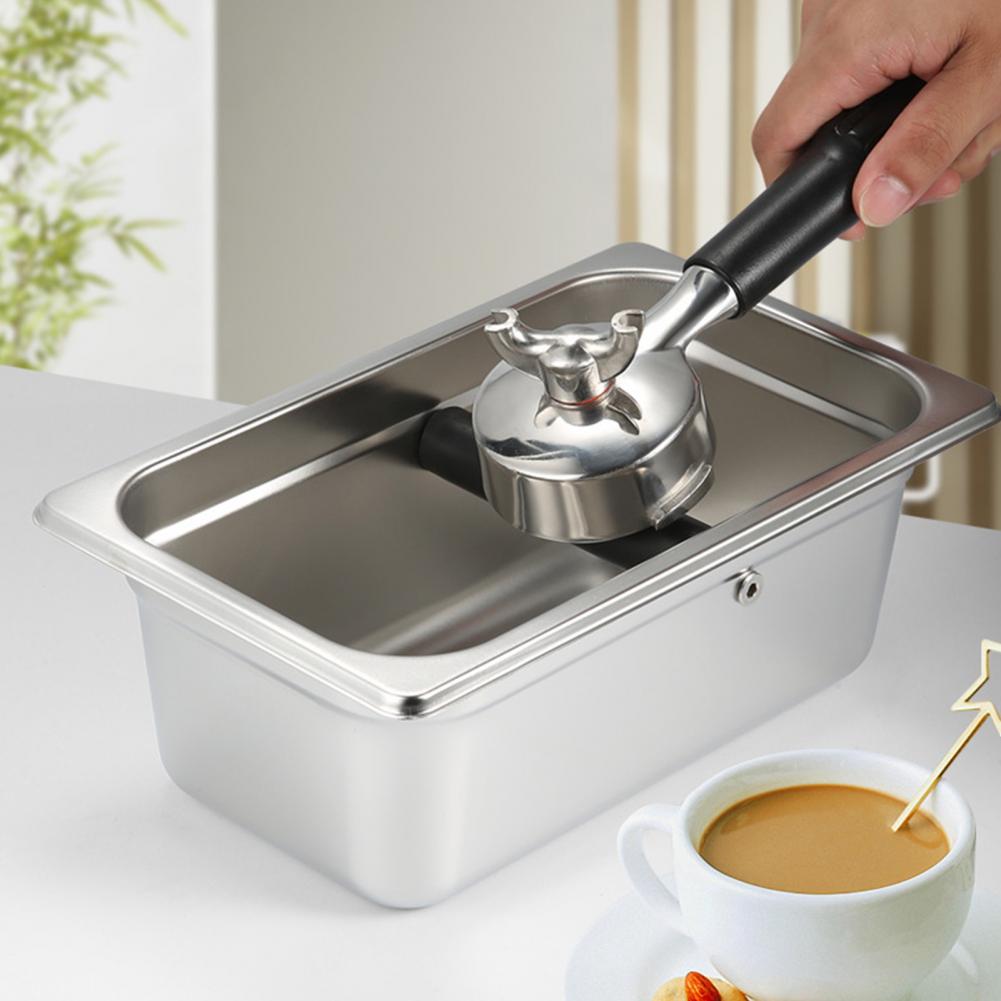 Koffiedik Container Eco-vriendelijke Grote Capaciteit Rvs Koffie Klop Doos Benodigdheden Voor Huishoudelijke