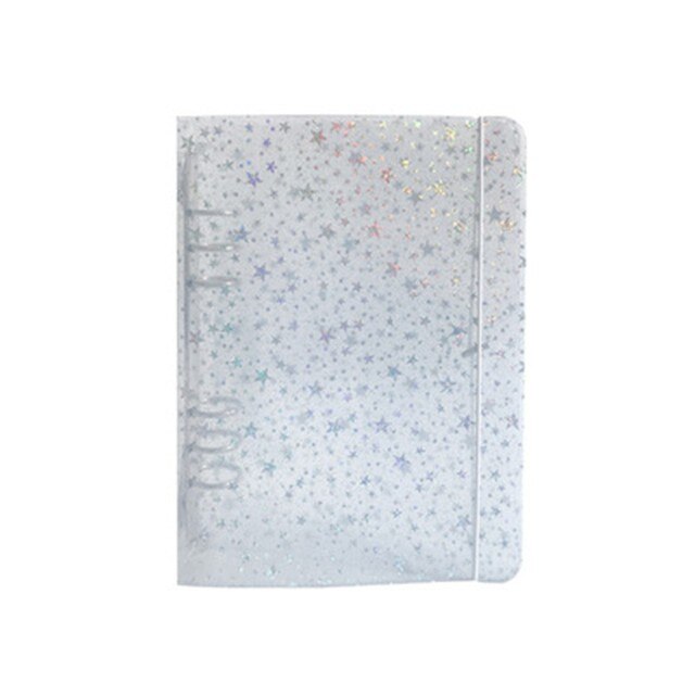 Card Album Transparent Star Album Photo Album Photocard Holder Binders Albums For DIY Your Notebook Filofax Planner Loose Leaf