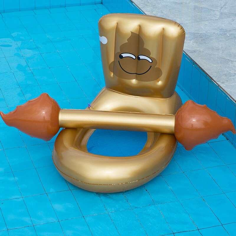Opblaasbare Drijvende Hangmat Water Sport Paar Match Spel Stok Creatieve Wc Mount Drijvende Rij Battle Speelgoed