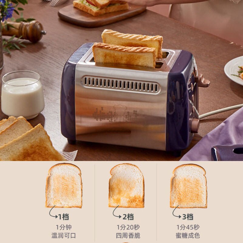 Retro Multi-functional Breakfast Toaster Mini-toaster