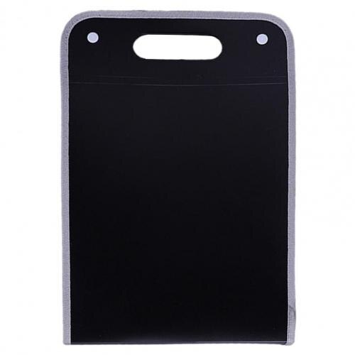 13 Grids Files Organizer Excellent Universal Paper Files Folder Plastic Accordions Folder:  Black
