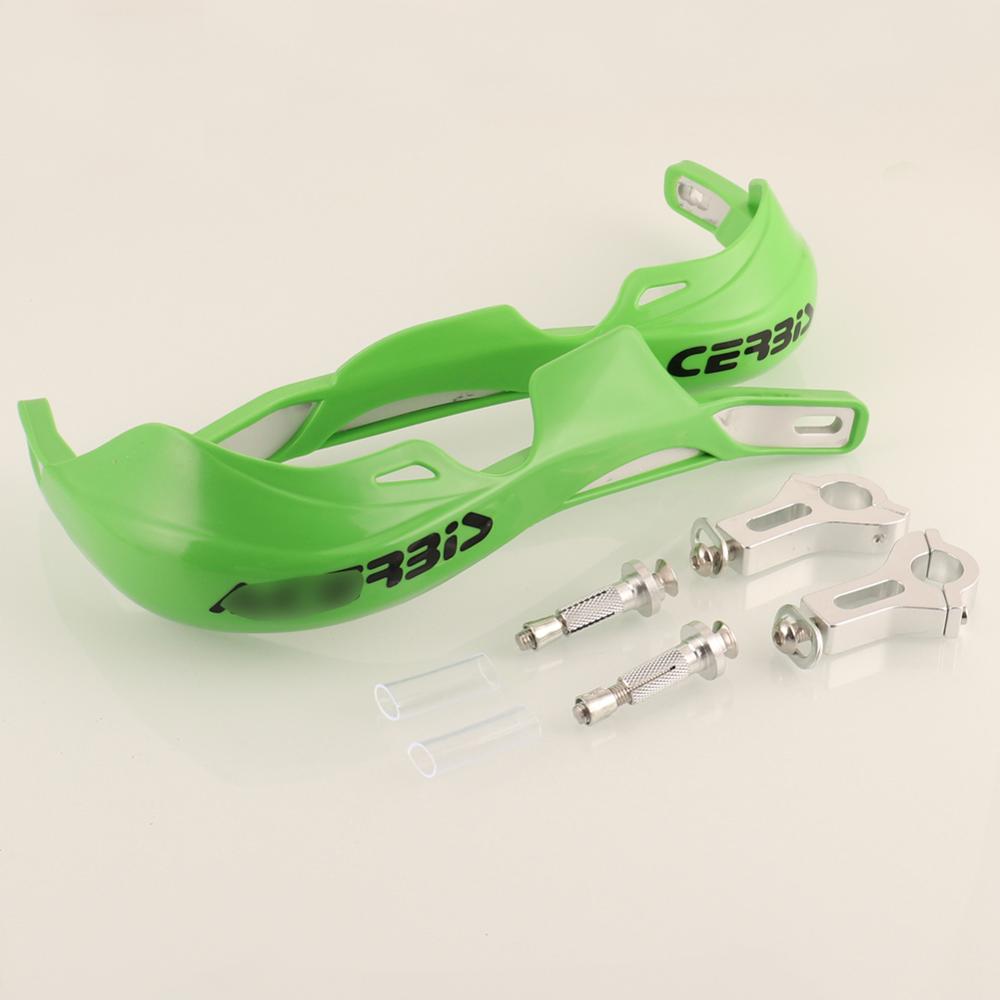 Motorcycle 22MM 28MM Handguard Hand Handlebar Handle Bar Guard Protect Shield For KTM HONDA YAMAHA SUZUKI HONDA ATV Dirt Bike: green 22mm