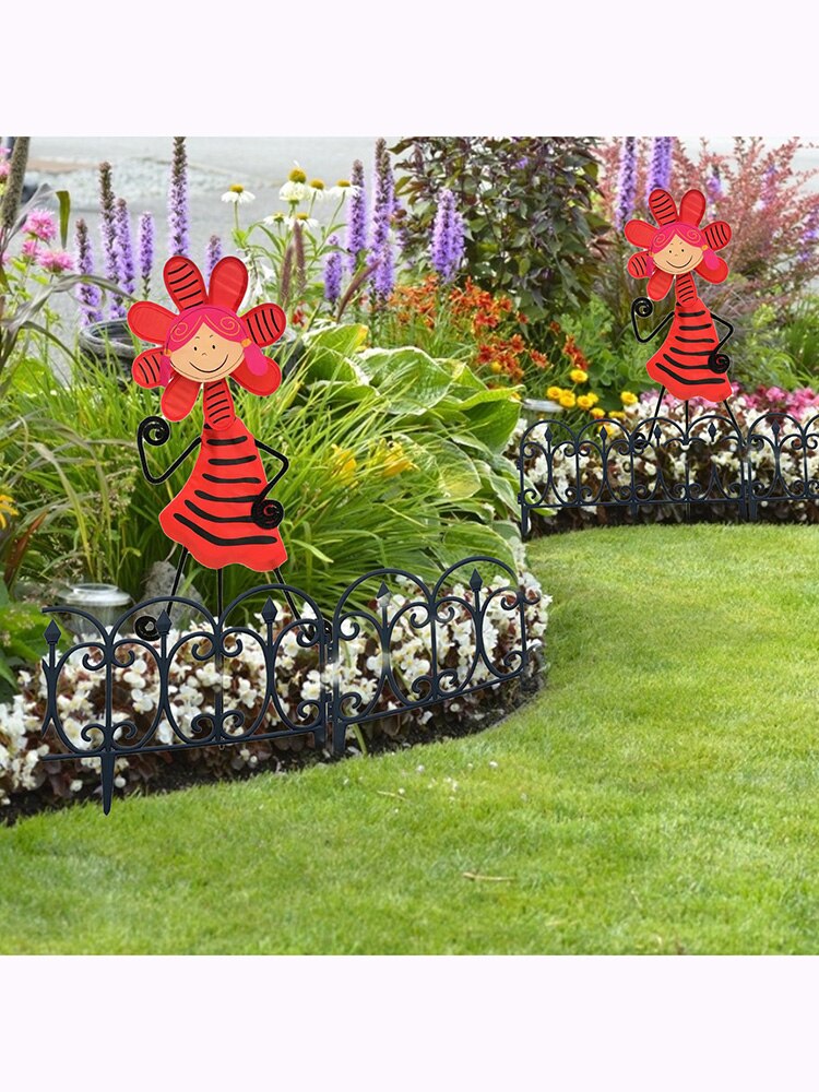 Dancing Girl Windmolen Wind Spinner Outdoor Kinderen Speelgoed Yard Garden Decoratie Ornament Tuin Yard Decoratie